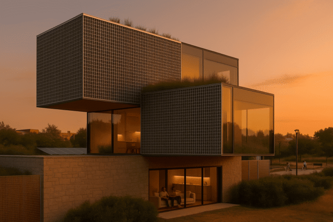 SEED house by Rodrick Orvane, parametric design with MAIA & Entity